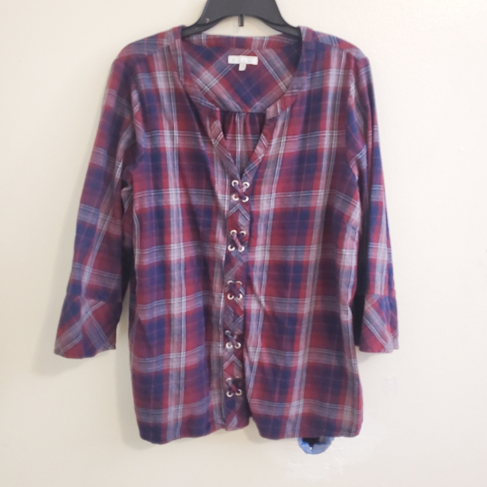 Aa Plaid women's shirt